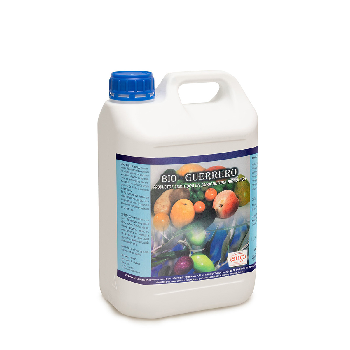 Bioestimulante Guerrero Plus para olivar 2.5L